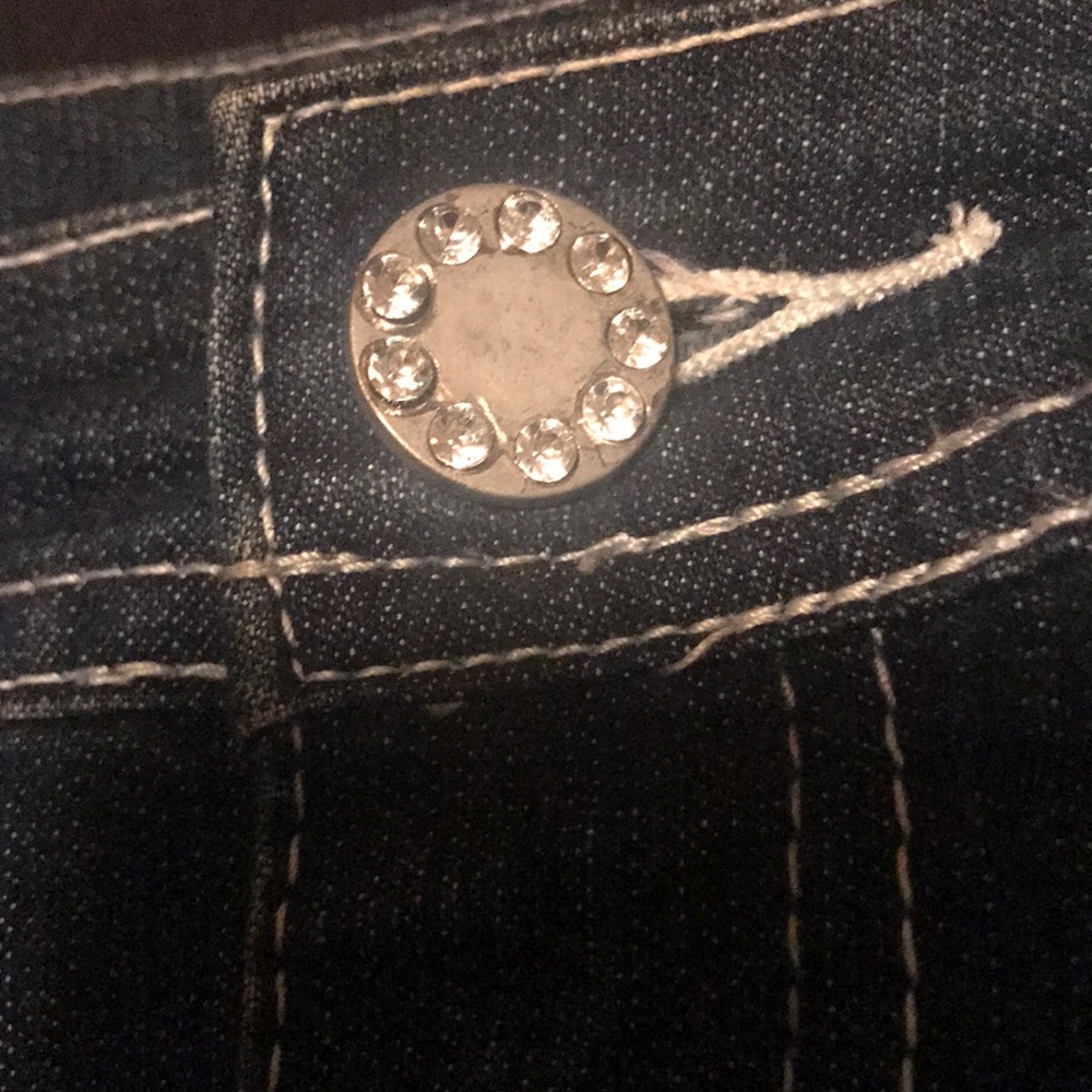 Plus size denim skirt